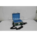 Aluminium Alloy First Aid Box dengan Kunci dan Pemegang